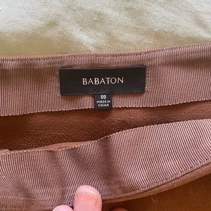 Babaton suede skirt